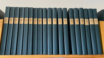 Blick ins Zeitungsarchiv des Bad Lauterberger Tageblattes&nbsp;&copy;&nbsp;Stadt Bad Lauterberg im Harz