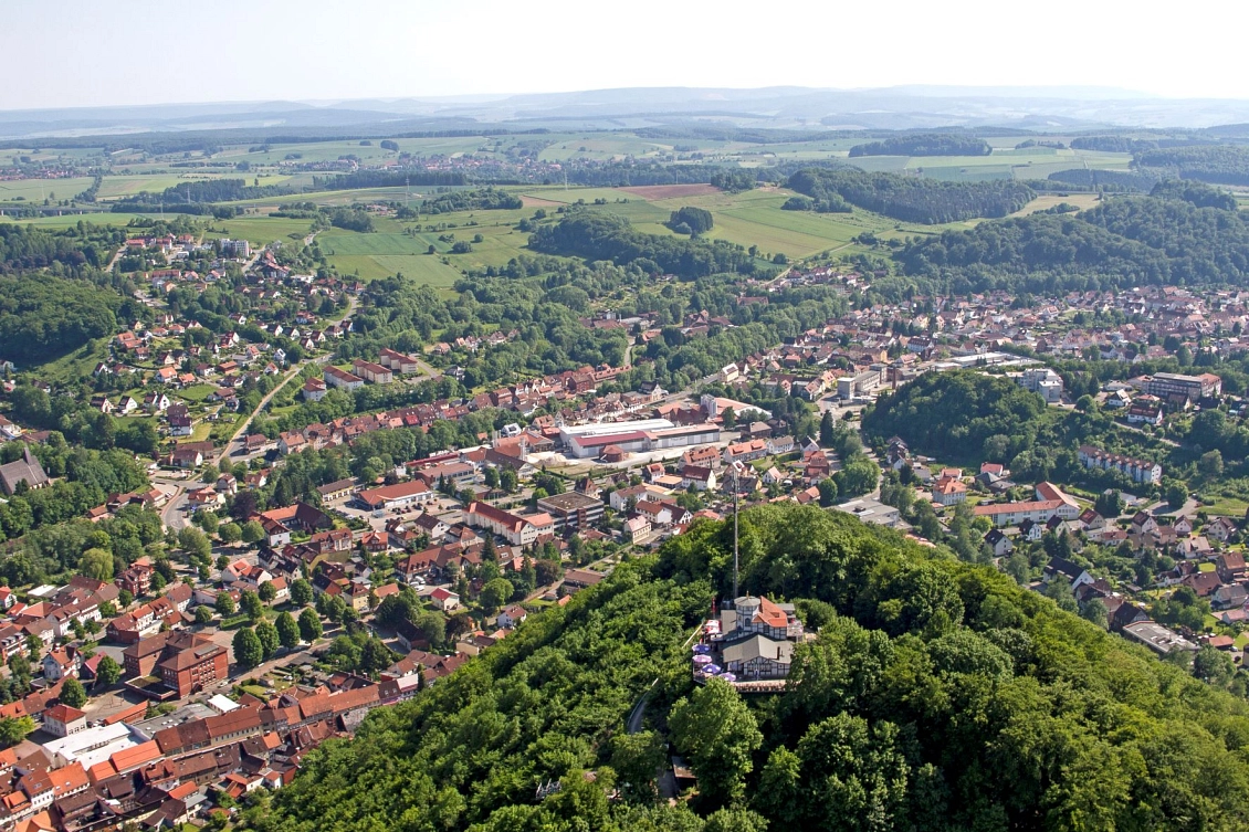 Luftbild Ortsansicht bad Lauterberg im Harz&nbsp;&copy;&nbsp;Bild autorisiert für Stadt BL