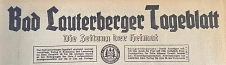 BLT1.jpg Titel Bad Lauterberger Tageblatt früher © Stadt Bad Lauterberg im Harz