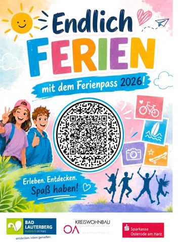 Titelbild Ferienprogramm 2026&nbsp;&copy;&nbsp;Stadt Bad Lauterberg im Harz
