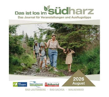 Titelbild Südharzjournal August 2026&nbsp;&copy;&nbsp;GLC Glücksburg Consulting AG